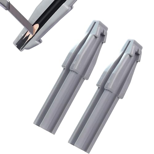 2pcs Temperamatite Per Occhi 4 In 1 Design A Becco D, Modellatore Per Matitas Per Sopracciglia A Becco, Temperamatite Per Trucco, TemperamatitePer Sopracciglia Per Principianti E Professionisti