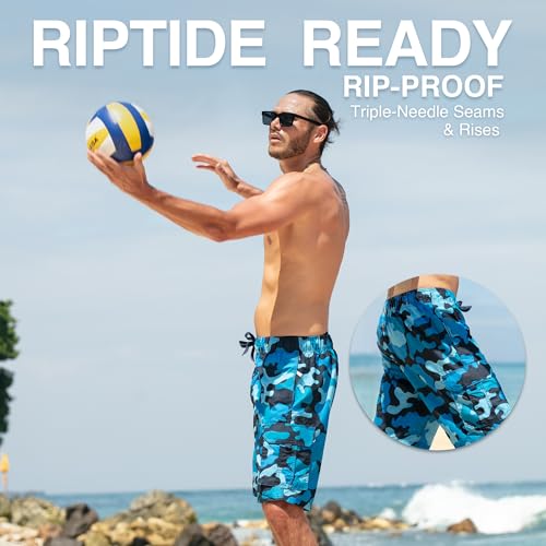 Image of Kanu Surf Mens Barracuda Swim Trunks (Regular & Extended Sizes)