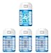 Produktbild Insektenvernichter Elektrisch, Steckdosen-Insektenvernichter mit UV-Licht, mückenlampe, mückenfalle, für Fliegen, Mücken, Motten, Küche, für Schlafzimmer, Indoor (4 Pack)