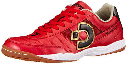 フットサルシューズ インドア用 ボアビスタ KI 2 DS-1433 ディープレッド/ブラック 24 cm