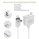 NANAMI Multifunctional  Micro USB 2.0 Cable for Android - White