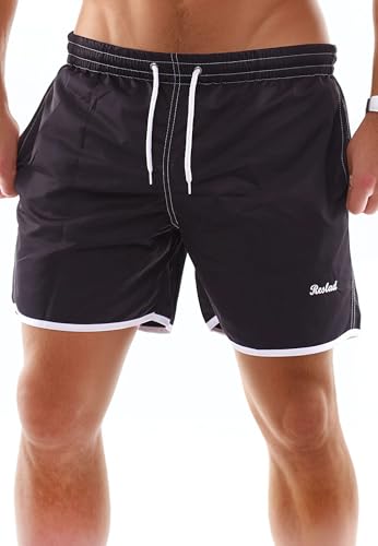 Short de bain pour homme Reslad RS-5020 avec doublure en maille