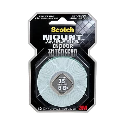 Scotch-Mount Indoor Double-Sided Mounting Tape 110H,12 in x 80 in Cover
