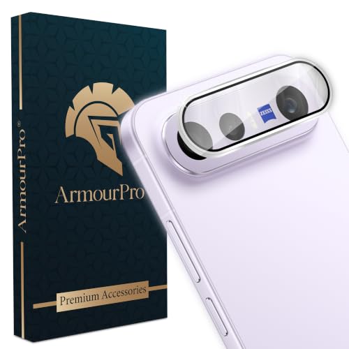 Image of ArmourPro Camera Lens Protector for Vivo X300 FE (6.31 Inches) Tough HD Individual Aluminum Alloy Rings 9H Camera Cover, Scratch-Resistant,Camera Lens Protection| Silver, 1 Pack