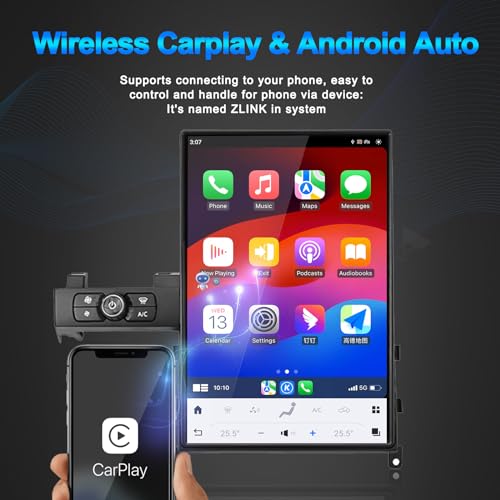 MOOKAKA Rádio veicular Qualcomm Android 13 de 14,4 polegadas para Nissan G-TR R35 2008-2017, 64GB/12
