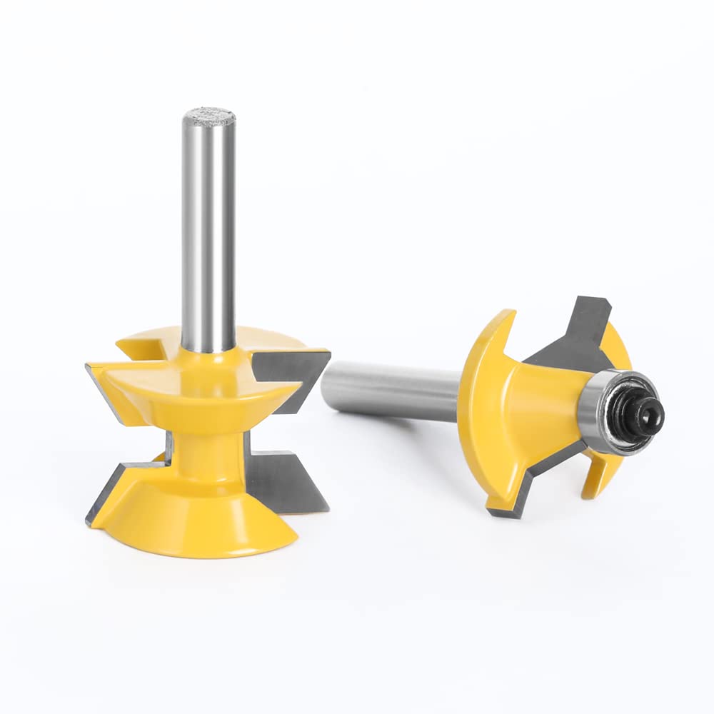 Fraise à rainurer à angle de 120 degrés mèches outils bois à tige de 8mm en tungstène