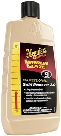Meguiar’s Professional Swirl Remover M0916 - Remove Swirls & Scratches and Restore Shine & Gloss, Professional Results by Hand or Machine - Pro Grade Paint Cleaner, 16 Oz image 2