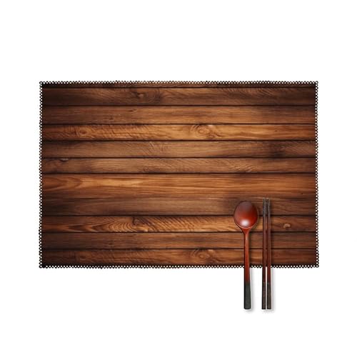 Sets de table carrés en toile faciles à nettoyer contre taches et chaleur - 2