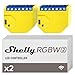 Price comparison product image Shelly RGBW 2 sets of 2 pieces Switch/Controller for LED Strips, RGB Wi-Fi, Works with Amazon Alexa, Google Home, MQTT Management with Shelly Cloud App, new, Yellow