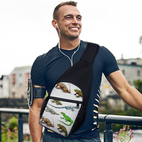 Bolso tipo bandolera deportivo para senderismo y uso casual miniatura 3