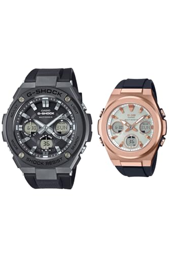 [�J�V�I] �r���v �y�������K�i�z �W�[�V���b�N × �x�r�[�W�[ �y�A�E�H�b�` �d�g�\�[���[ G-STEEL & G-MS GST-W110MS-1AJF / MSG-W600G-1AJF