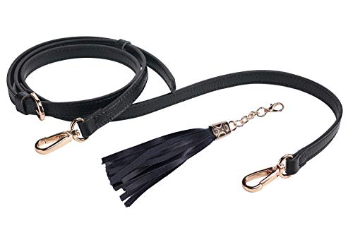 Image of LIVE UP Full Grain Purse Strap Genuine Leather Replacement for Cross Body Bag Handbags