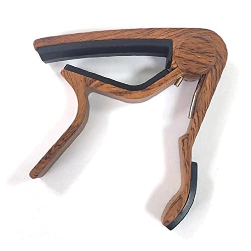 Onsinic Capo De Guitare Métallique en Métal De Bois avec Coussin De Silicium Parfait pour Guitare Ukulele Réglage… - Les Beatles, Paul McCartney, John Lennon, RIngo Starr, George Harrison Onsinic Capo De Guitare Métallique en Métal De Bois avec Coussin De Silicium Parfait pour Guitare Ukulele Réglage… – Image 7