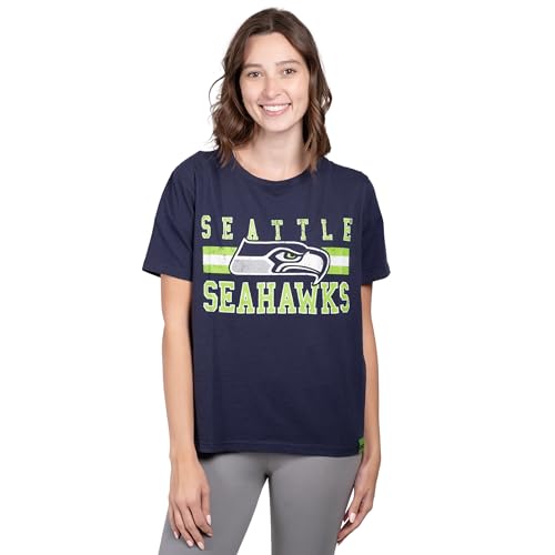 Camiseta NFL de mujer suave que evita rozaduras para aficionadas al fútbol americano