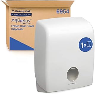 Aquarius C Fold Hand Towel Dispenser 6954-1 x White Paper Towel Dispenser