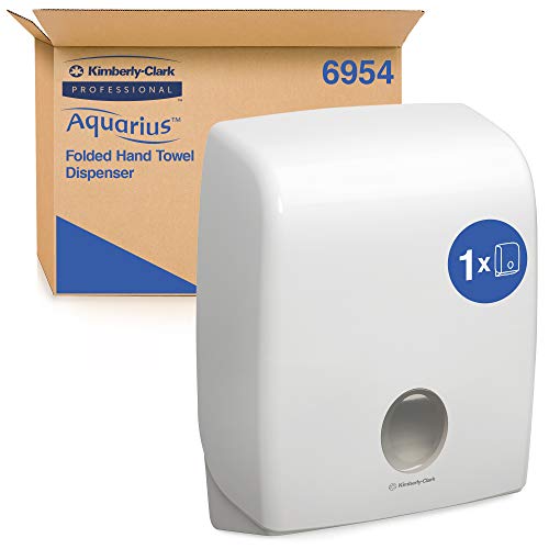 Aquarius C Fold Towel Dispenser 6954-1, White