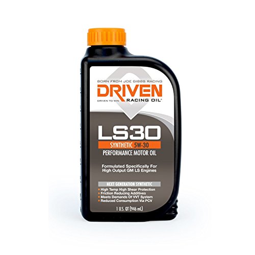 Lunati DRV02907 5W-30 Driven LS30 Street/Strip Oil, 1 Quart, 12 Pack