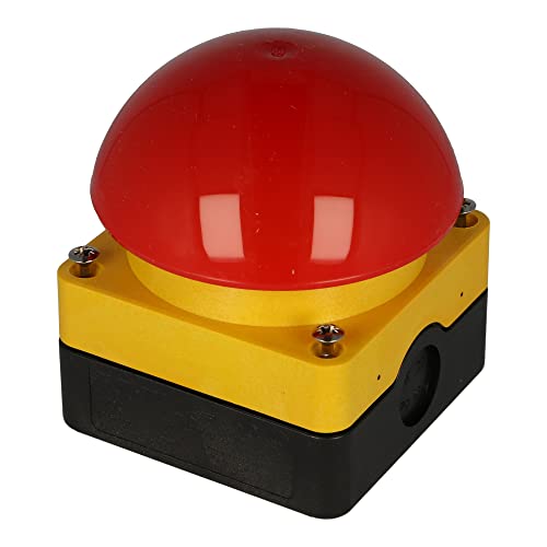 FAK-R-V-KC11IY | FAK-R-V-KC11-IY | Y7-229748 | MOELLER E-Stop Foot/Palm Switch 1NO+1NC Stay-Put/Pull-to-Release RED/Yellow IP67