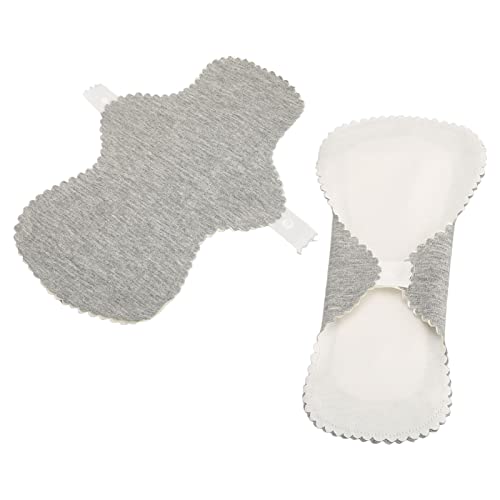 4 Pezzi Salvaslip in Tessuto Grafene, Assorbenti Igienici Riutilizzabili per le Donne, Salvaslip Riutilizzabili Mama Salvaslip, Assorbenti Traspiranti a Prova di Perdite (L)