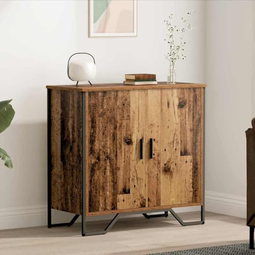 Aparador de madera para el ahorro de espacio en estancias pequeñas con dos puertas 2