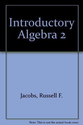 Introductory Algebra 2 0030769841 Book Cover