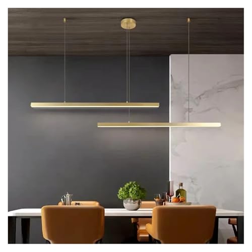 Éclairage for table à manger et îlot cuisine avec cette suspension LED 160cm