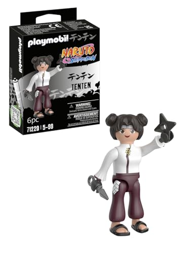 Playmobil 71220 Tenten Naruto Shippuden Comprend Le Personnage de Tenten spécialiste en Armes Ninja Dès - vue 9