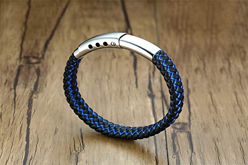 MEALGUET Bible Verse Leather Bracelet - Motivational Inspirational Quotes Message Scripture Faith Christian Wristband for Men, Religious Jewelry Gift for Men3