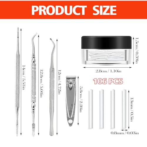 CHNOPS Ingrown Toenail Kit Complete Ingrown Toenail Care Kit - Clippers - Foot Cleaner - Image 3