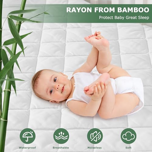 Protector de colchón de cuna para noches secas y siestas tranquilas GRT 3