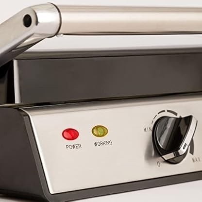 STONE GRILL PRO /Grill Sandwichtoaster/ 105° Öffnungswinkel ,höhenverstellbar,Leistungsregler,frei von PTEF, PFOA… – Bild 7