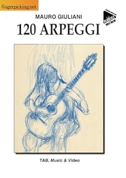 Paperback 120 Arpeggi (Italian Edition) [Italian] Book
