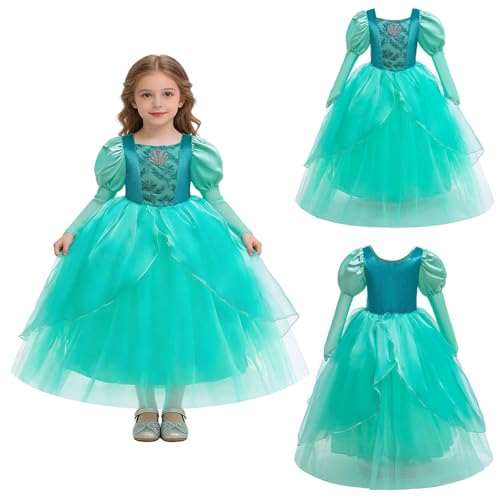 Déguisement soirée thème robe de cérémonie fille princesse mesh