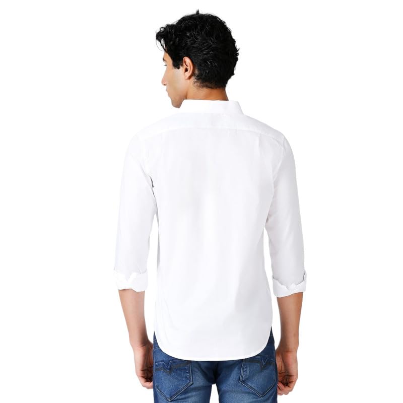 Image of MARK & ALBERT Men's Cotton Formal Shirt