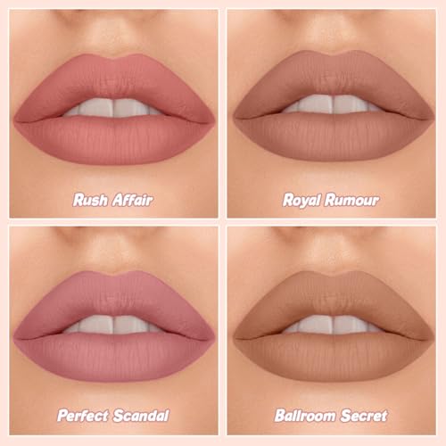 Image of TNW - Comfy Matte Liquid Lipstick | 04 Ballroom Secret | Weightless, Hydrating & Long-Wear | Shea Butter, Hyaluronic Acid & Jojoba Oil | Paraben-Free | 3ml