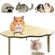 SZSMW Hamster Plattform - Hamster ZubehöR FüR Den KäFigplattform - Geeignet FüR Hamster, Kaninchen, Chinchillas, Meerschweinchen Und Gutes Spielzeug, die Bewegung FöRdern KöNnen (22cm*13cm)