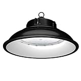 campana led industrial 200 watts panel foco lampara high bay Sistema de Disipación del Calor Altamente Eficiente -- Su novedoso disipador acabado en aluminio mantiene constante la temperatura de trabajo eliminando el calor de forma muy eficaz