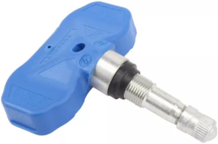 KarParts360 For Chevy Silverado 1500/2500 2004 Tire Pressure Monitoring System Sensor | Aluminum, Rubber | Silver | 51 Maximum Pressure | w/Gasket Or Seal | w/Valve Cap