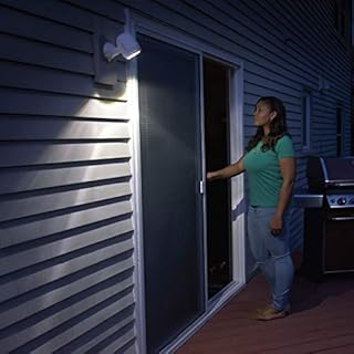 Beams Mr MB360XT-WHT-02-00 Wireless Battery-Operated Outdoor Motion-Sensor-Activated 200 Lumen LED Spotlight, White, 2-Pack