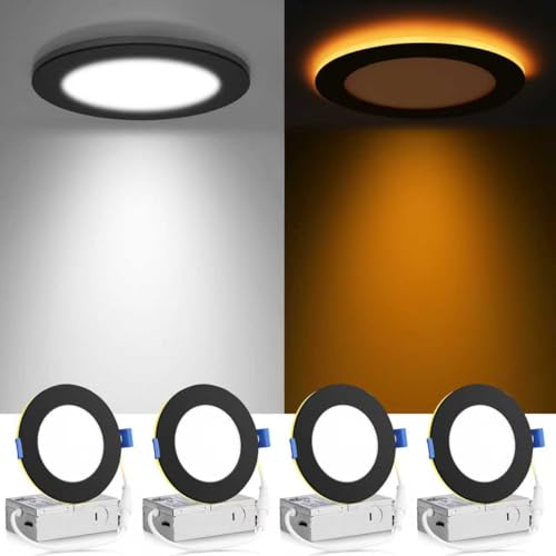 Meconard 4pbN 4C` 5CCT LED ߍݎV[OCg iCgCgt 2700K/3000K/3500K/4000K/5000K I\Ȓ^Ɩ 9W=75W 750LM \ ʃXEGn_ECg ubN