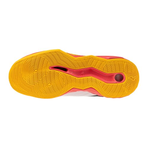 Mizuno WAVE MOMENTUM PRO MID Chaussures de volleyball Fiery 2Citrus FemmeHommee Taille43 - vue 3