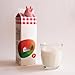 3 PCS Cow Udder Milk Carton Cap, Cow Utter Milk Cap, Reusable Milk Bottle Caps, for Home Use, Christmas Thanksgiving Spoof Gifts (Pink)