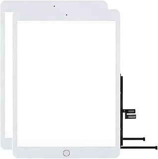 Screen Replacement 2 Pack for iPad 7 7th/8 8th Gen Digitizer 2019/2020 10.2 Inch,for 7th 8th Generation A2197 A2198 A2200, A2270 A2428 A2429 A2430 with Home Button (White)