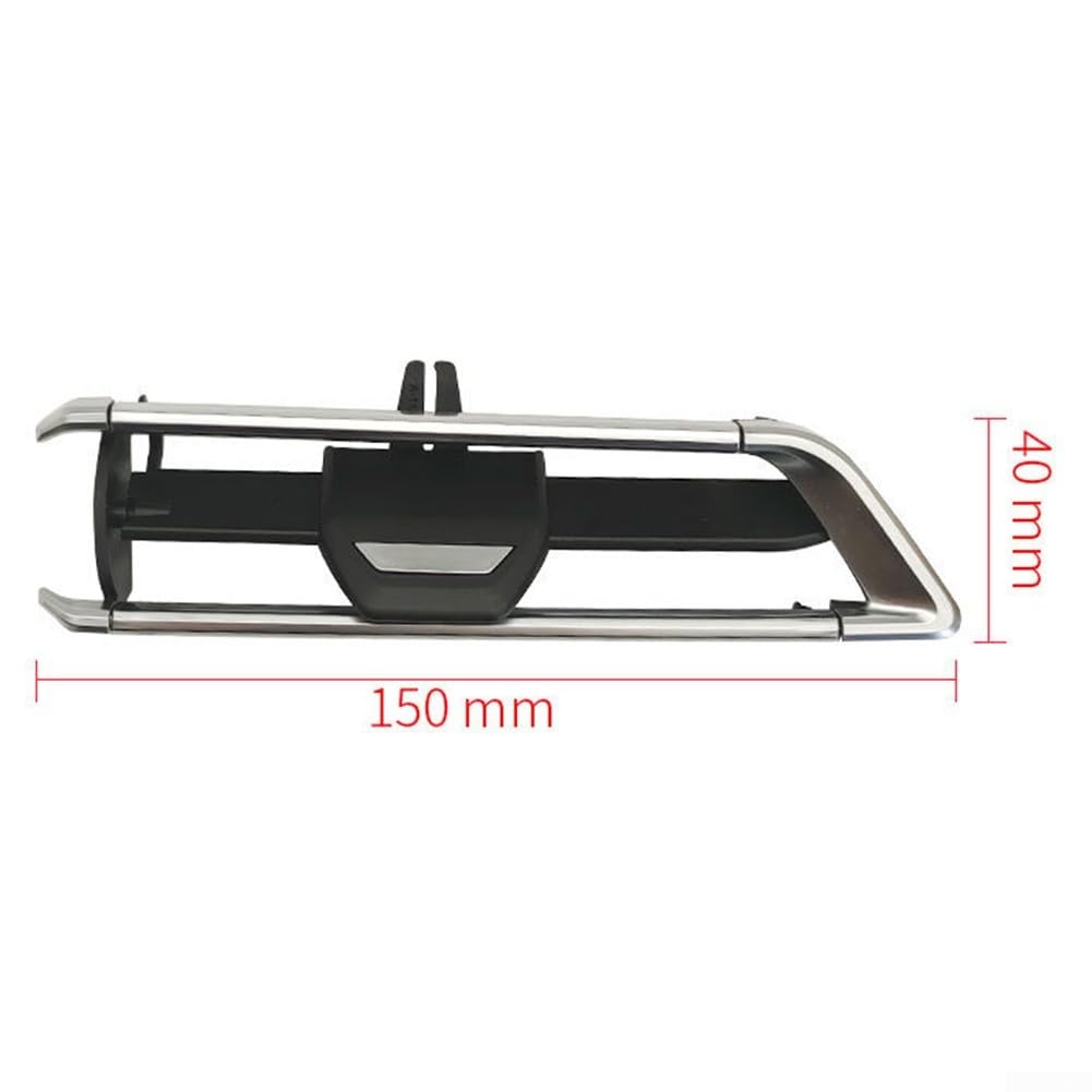 X5 G05 / X6 G06 / for X7 G07 Front Middle Left Air Conditioning Vent Grille Blade Repair Kit, Black, for AC Outlet
