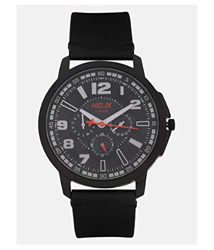 Helix Leather Analog Green Dial Mens Watch-Tw027Hg25, Band_Rose Gold (B087DK9TGV) Amazon Price History, Amazon Price Tracker