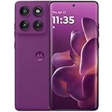 Motorola Edge 60 Pro Dual-SIM 512 GB ROM + 12 GB RAM (nur GSM | keine CDMA), werksseitig entsperrtes 5G-Smartphone (Pantone Sparkling Grape) – Internationale Version