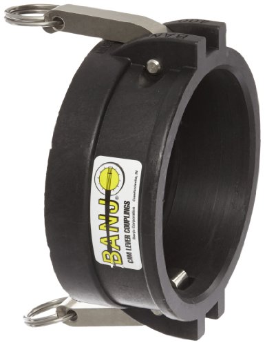 Banjo 150CAP Polypropylene Cam & Groove Fitting, Dust Cap, 1-1/2