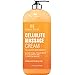 BOTANIC HEARTH Cellulite Massage Cream - 87% Organic Ingredients - Tones and Firms Skin - Soothes Sore Muscles and Joint Pain, Sulfate and Paraben Free, 16 fl oz