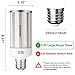 Auzer 60W LED Corn Light Bulb, Large Mogul E39 Base, 6000-Lumen, 6500K Daylight Cool White,LED Bulb for Factory Warehouse Barn Garage Shopping Mall Supermarket Large Area AC85V-265V