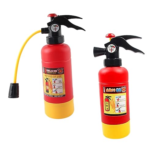 Yardwe 2piezas Juguete Extintor De Incendios Extintores Juguete Acuático Rociador De Agua para Fiestas De Verano Playa De Broma